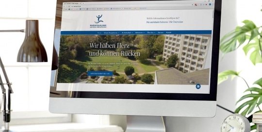 SEO & Webdesign für die Rheintalklinik
